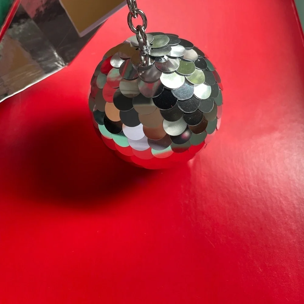 Michael Kors Keychain,Michael Kors Silver Key Holder